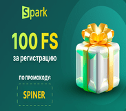 Промокод в онлайн казино Spark casino